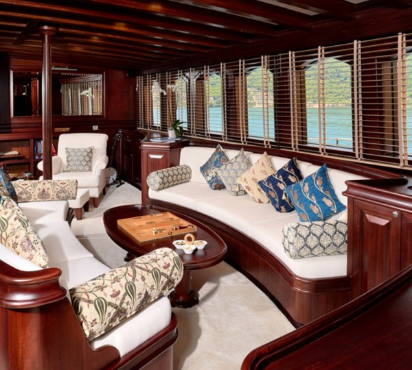 Interior Relaxation Area With Sea Views