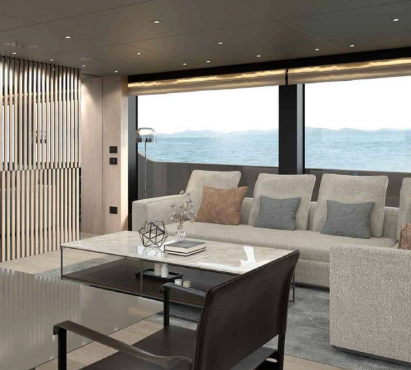 Interior Relaxation Area With Sea Views
