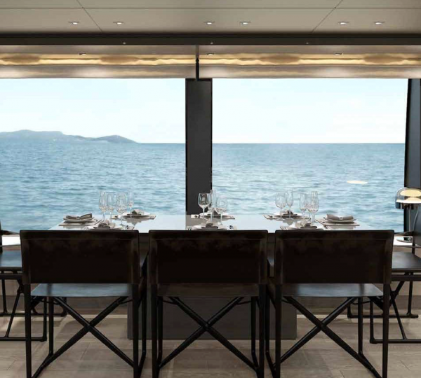 Interior Dining With Sea Views