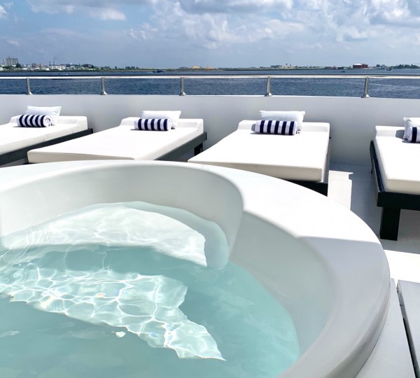 Jacuzzi On Sun Deck