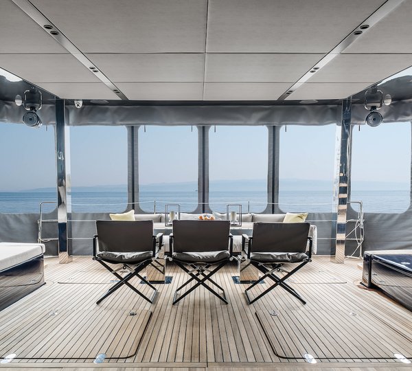 Aft Deck Dining Area