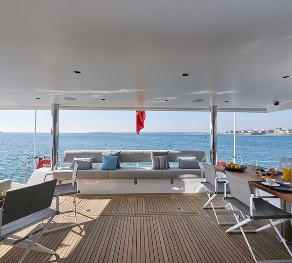 Breakfast On The Aft Deck