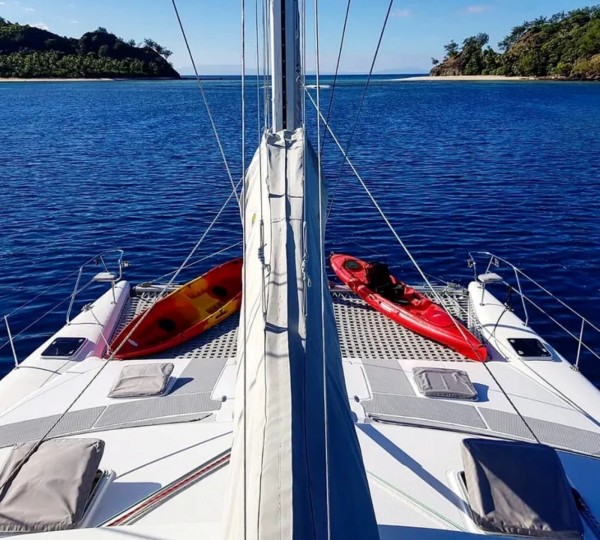Aft Deck With Water Toys