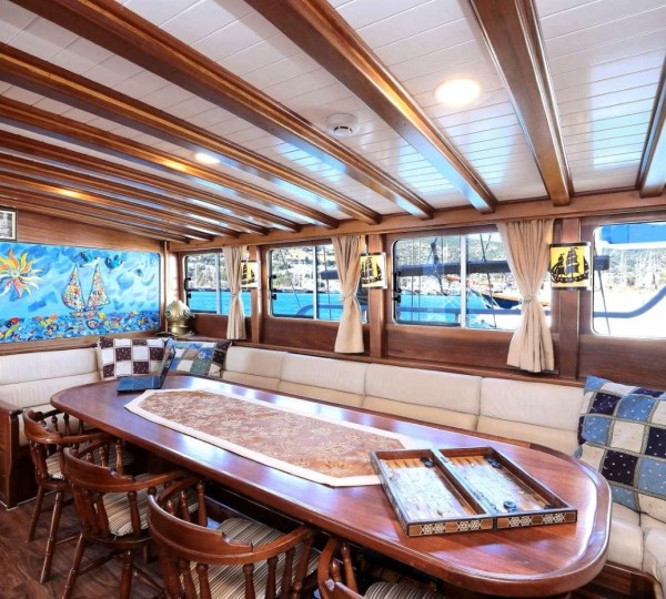 Interior Relaxation Area With Dining