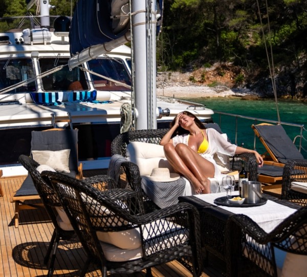 Exterior Relaxation Area With Sea Views