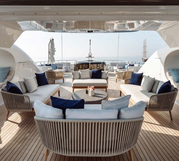 Sun Deck Lounging Area