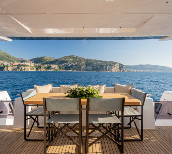 Exterior Dining With Sea Views