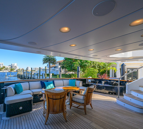 Foredeck Relaxation Area With Sea Views