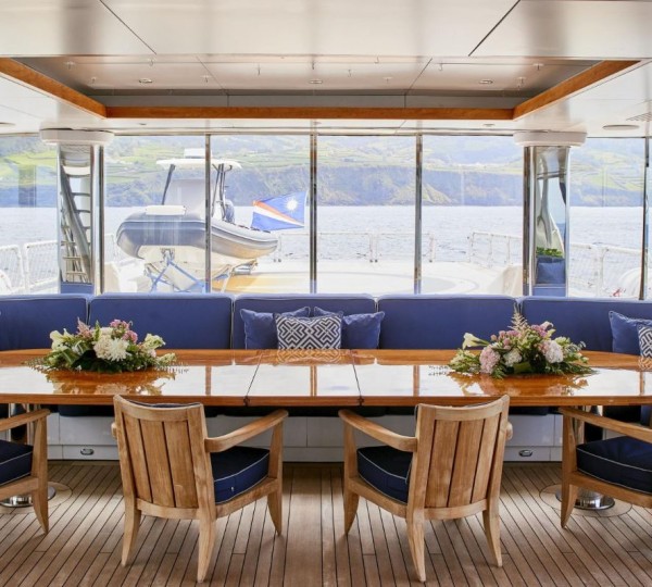 Deck with ocean views