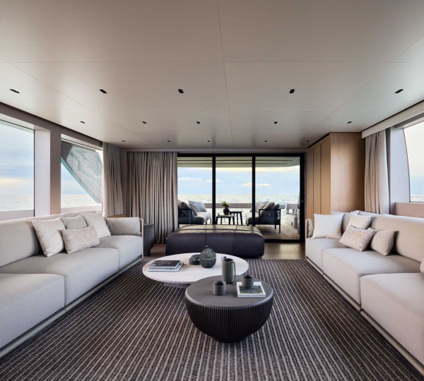 Interior Relaxation Area With Sea Views