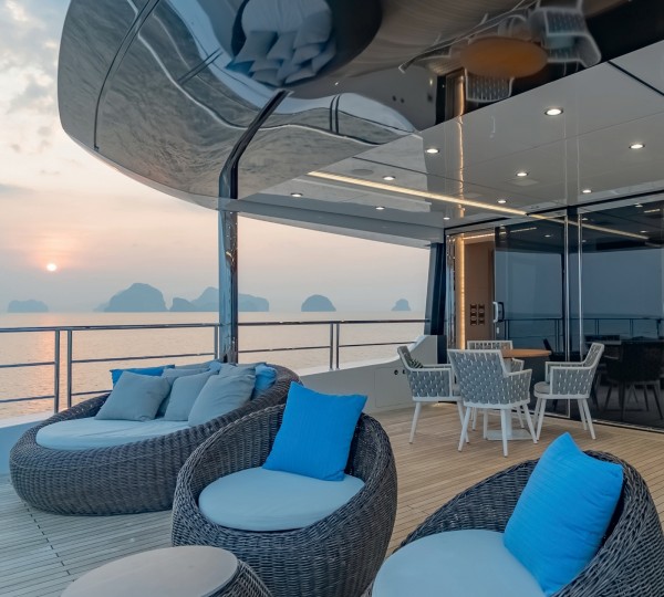 Exterior Relaxation Area With Sea Views