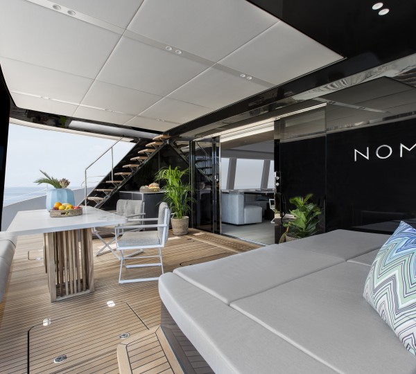 Aft Deck Lounging Area