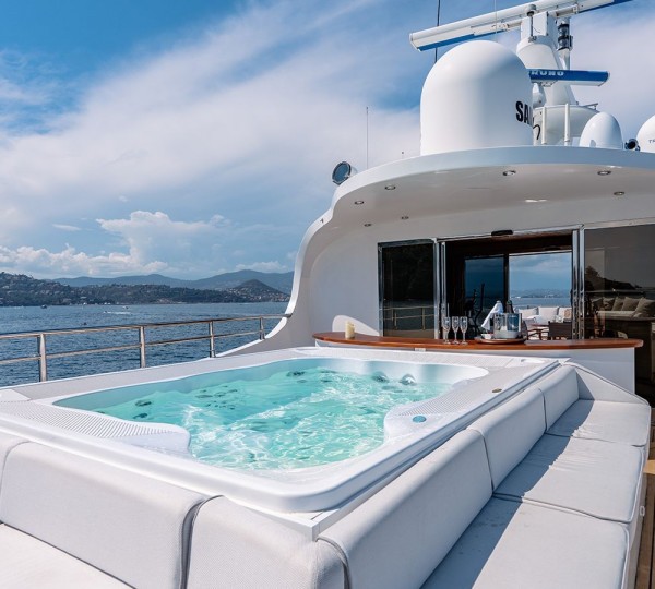 Jacuzzi On Sun Deck