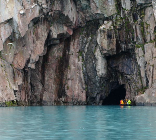 Commando Visits Cave