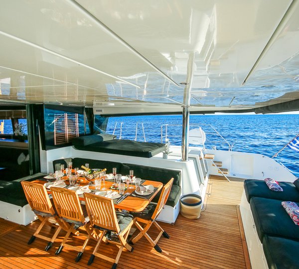 Alfresco Dining Aft Deck