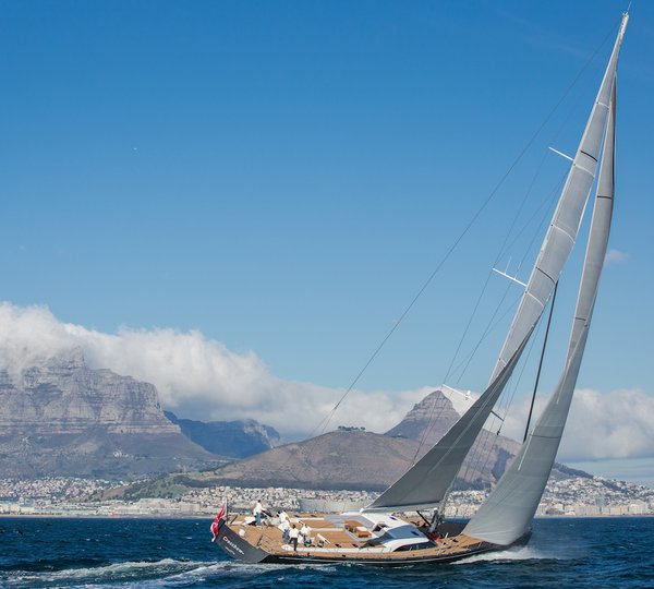 Luxury Sailing Yacht Crossbow In The Mediterranean