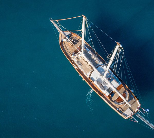 Aerial View With Tender