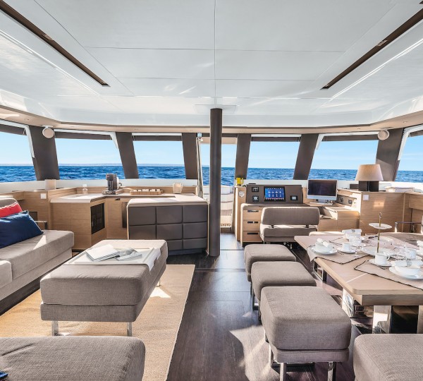 Aft Deck Dining And Relax