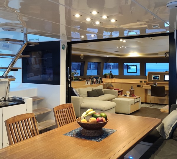 Aft Deck Dining Area