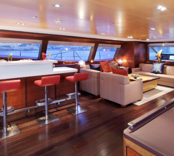 Interior Bar With Relaxation Area