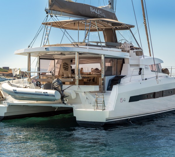 Aft View Of The Yacht