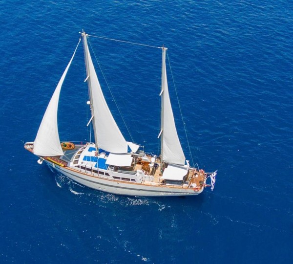 Aerial View At Anchor