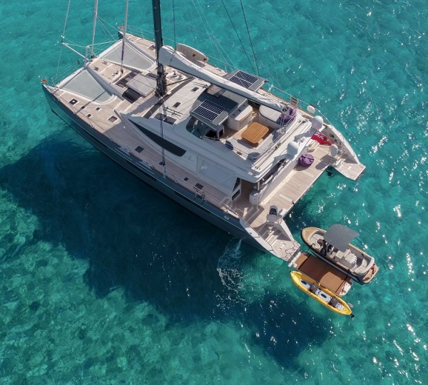 S/Y NAMASTE - Aerial view