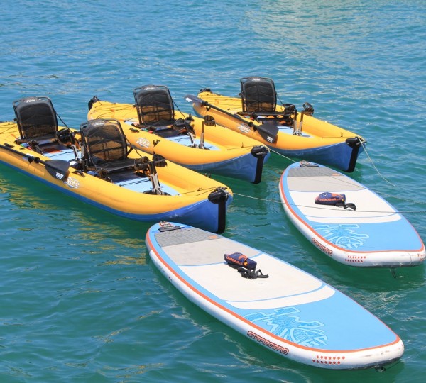 Kayaks and SUPs