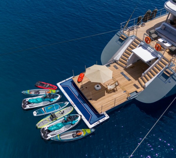 Swim Platform And Water Toys