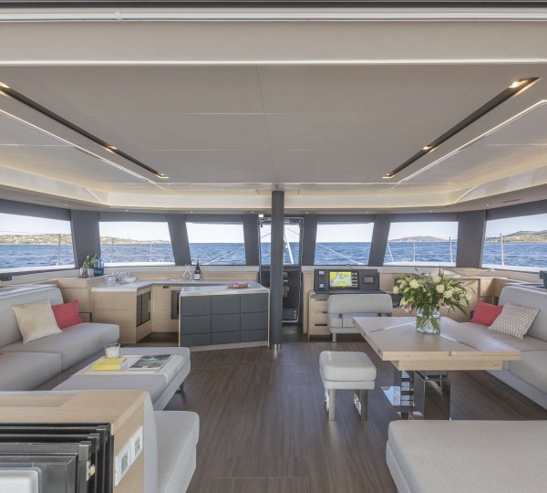 Main salon view forward