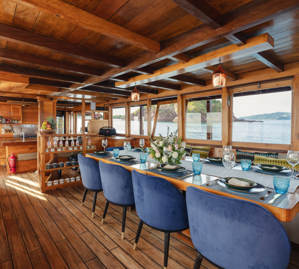 Interior Dining With Sea Views