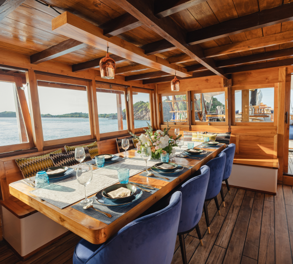 Interior Dining Area With Sea Views