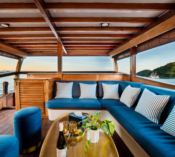Interior Relaxation Area With Sea Views