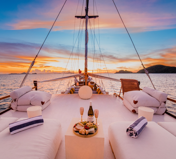 Sundeck Relaxation Area With Sea Views