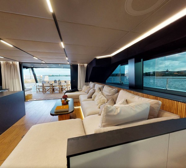 Main Salon With Open Galley