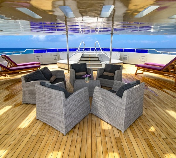 Deck Seating And Sunbathing Area