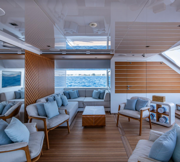 Interior Relaxation Area With Sea Views