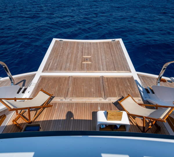 Foredeck Relaxation Area With Sea Views