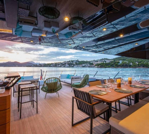 Exterior Relaxation Area With Dining