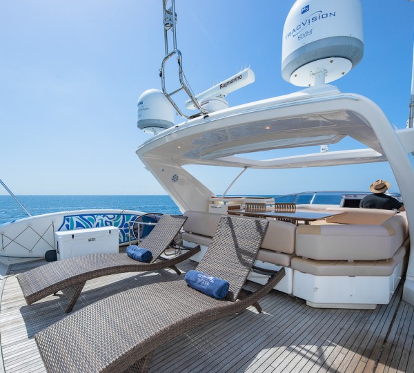 Flybridge Sunbathing