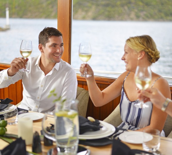 Enjoying A Glass Of Wine