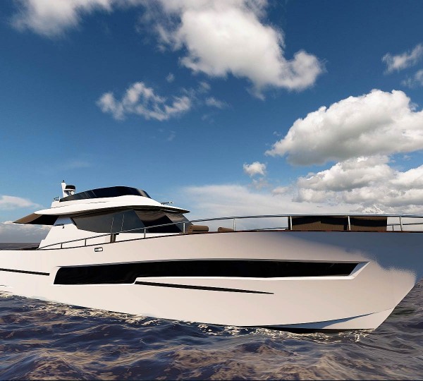 Luxury yacht PANTA REI (rendered image)