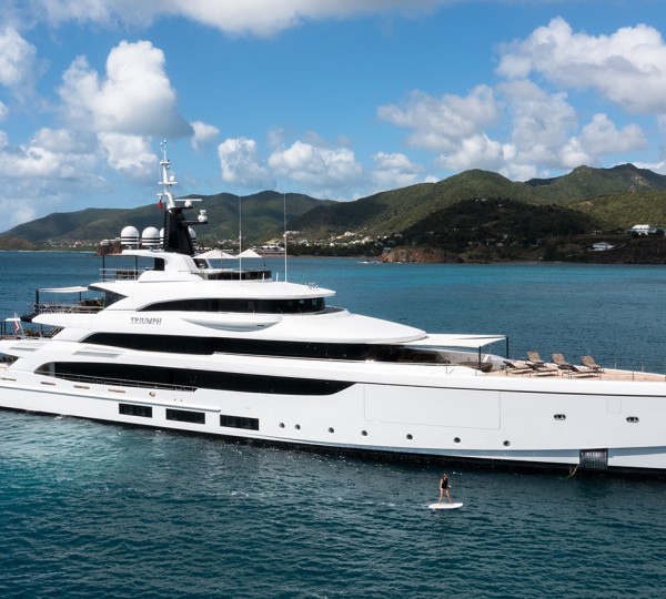 Luxury yacht TRIUMPH