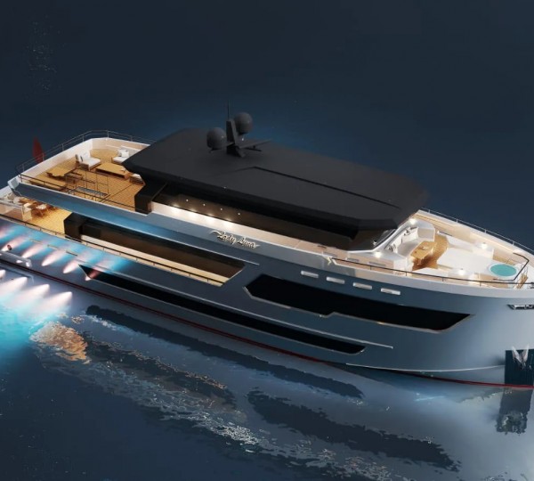 Luxury Yacht LADY LUNA (pre Construction Rendering)