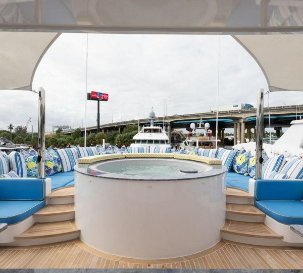 Luxury Yacht SONICIAN Deck Jacuzzi