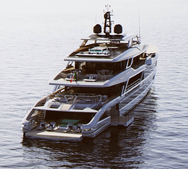 Motor Yacht HULL 10262 - Baglietto T60 Rendering