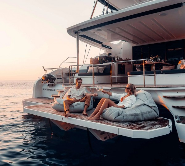 Aft Swim Platform On Board Superyacht ALMOSTA ROAD