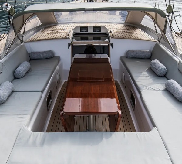 Cockpit Of Superyacht ARIA (ex Ocean Horse)