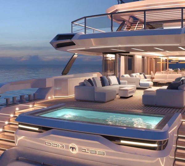 Luxury Yacht BARBARA ANNE (rendering)