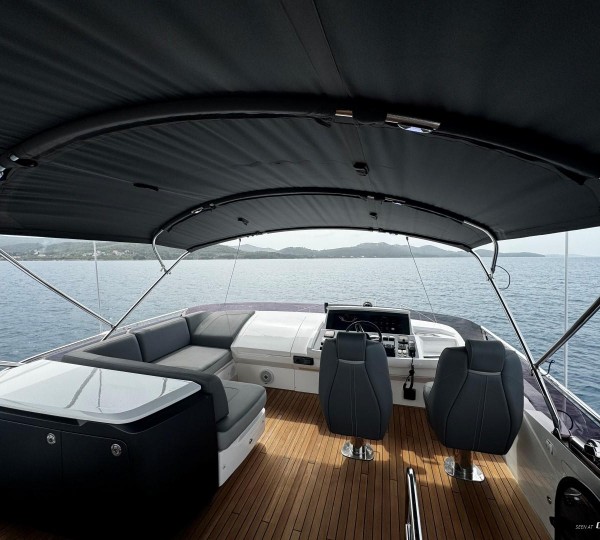 Sun Deck On Board Superyacht MALUHIA